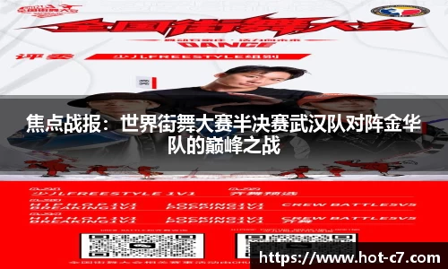 焦点战报：世界街舞大赛半决赛武汉队对阵金华队的巅峰之战